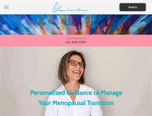Tablet Screenshot of menopausemn.com